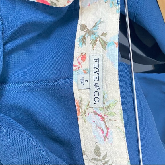 NWT Frye Navy Rayon Pants size Small - Picture 7 of 8